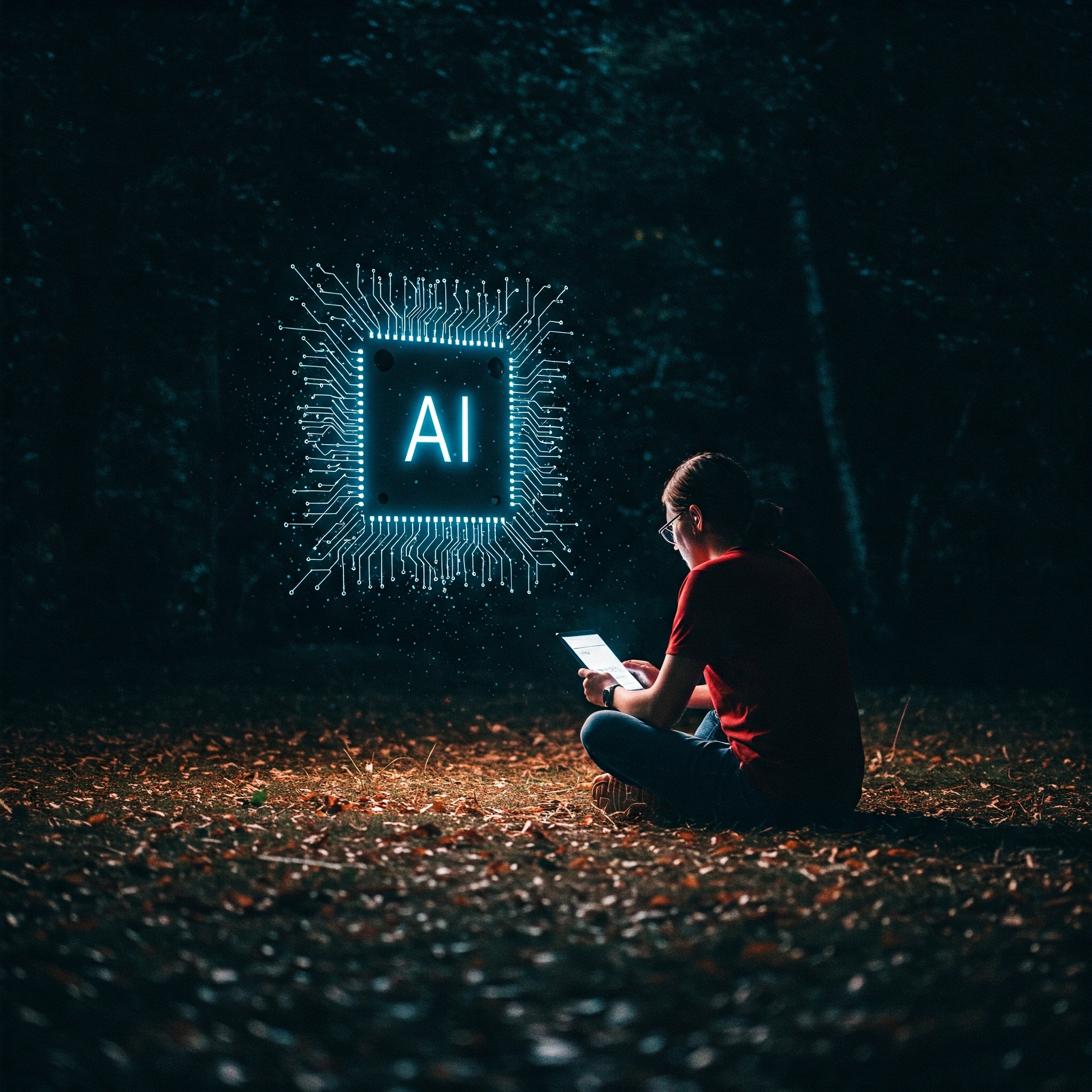 Conceptual image of 5G technology waves and connectivity