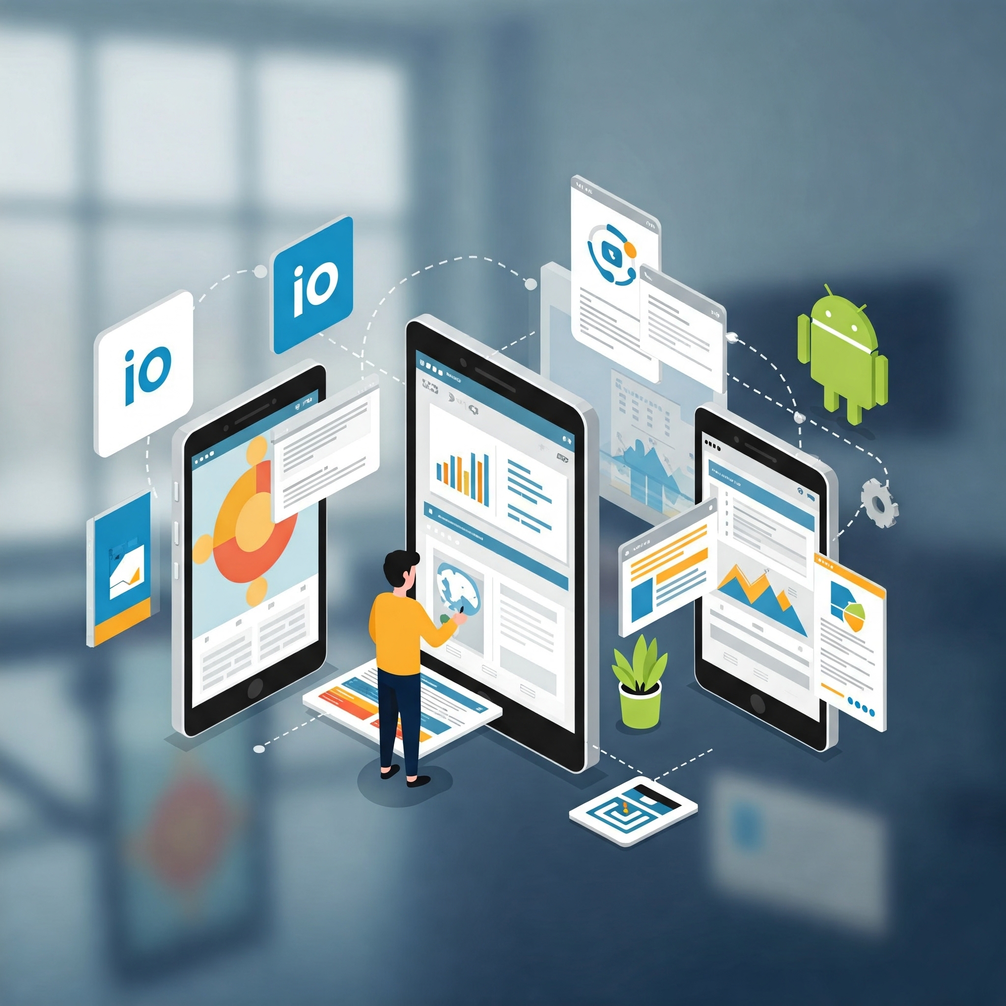 Cross-platform vs Native concept