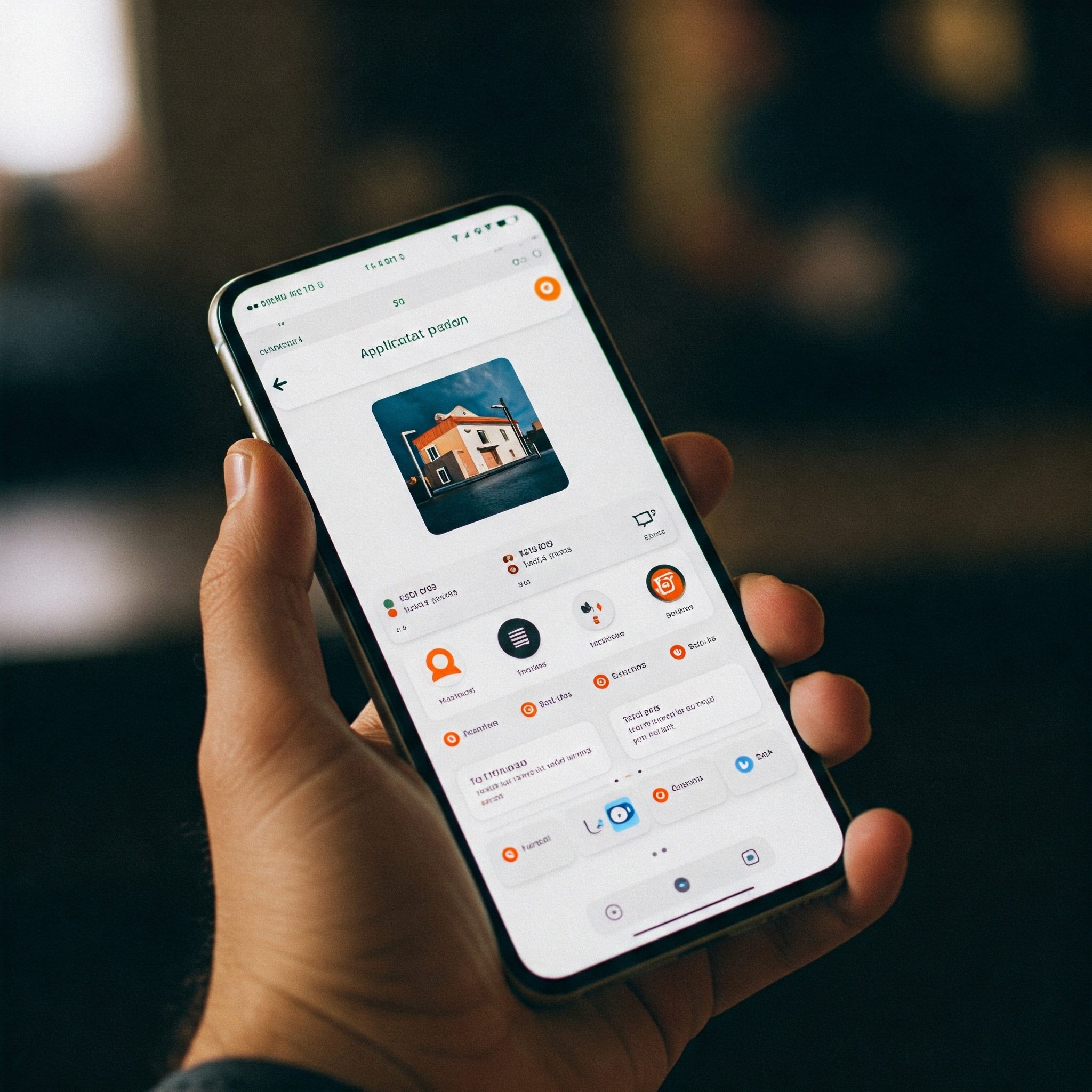 Conceptual image of 5G technology waves and connectivity