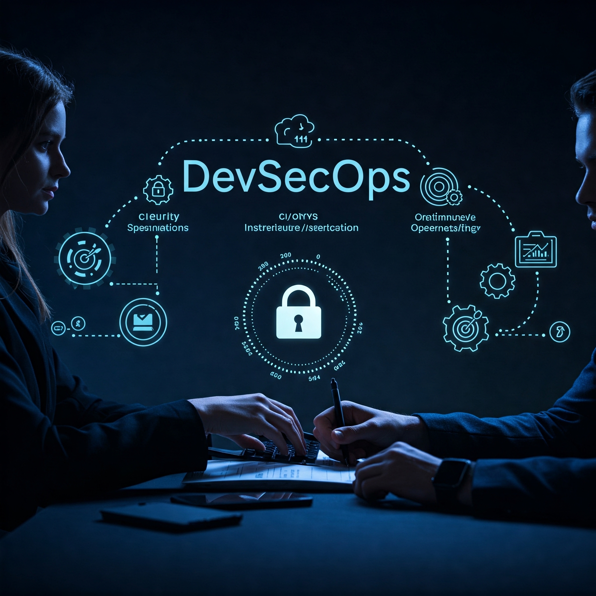 Conceptual image of 5G technology waves and connectivity